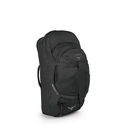 Front loading backpacks for travel