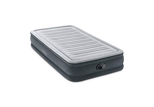 Intex Dura-Beam Deluxe Comfort Plush Air Mattress Series with Internal Pump
