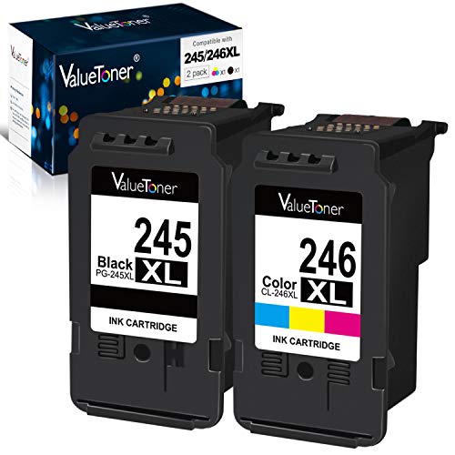 Valuetoner Remanufactured Ink Cartridge Replacement for Canon PG-245XL CL-246XL PG-243 CL-244