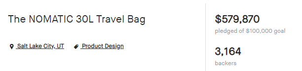 Nomatic 30l travel bag vs 40l travel bag