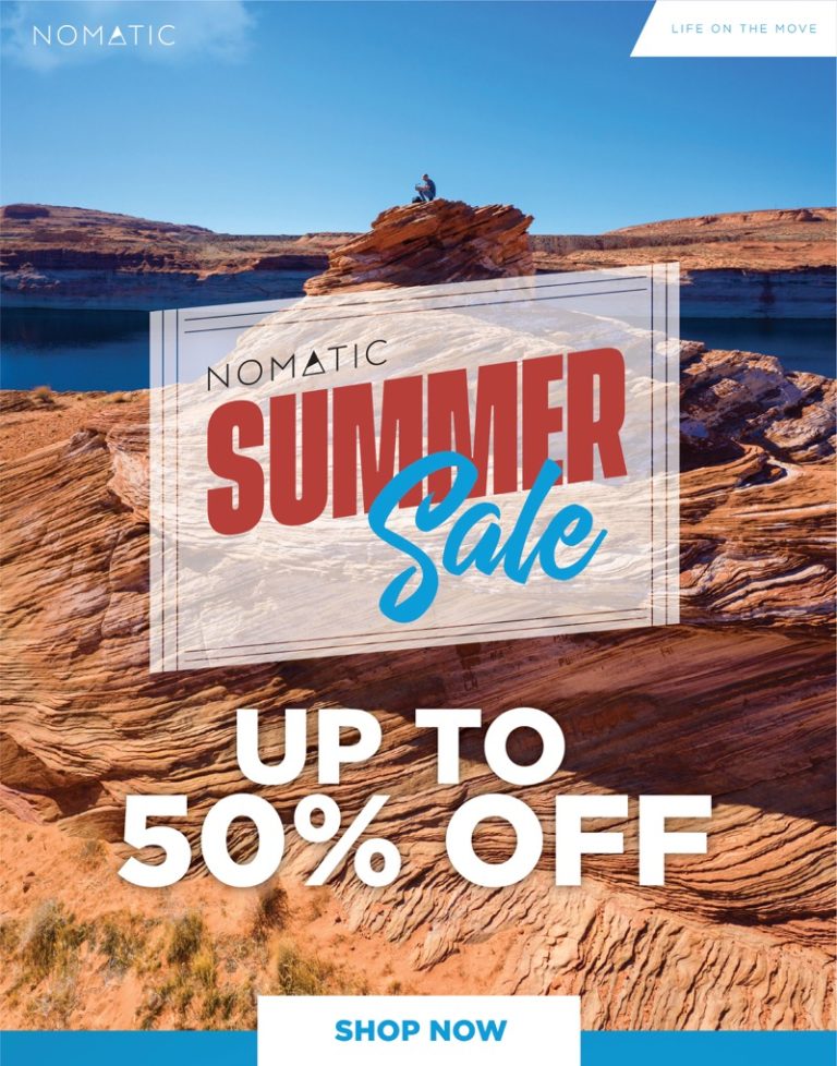 Nomatic Summer Sale (50 OFF) 🥇 Max Nomatic Discount Code
