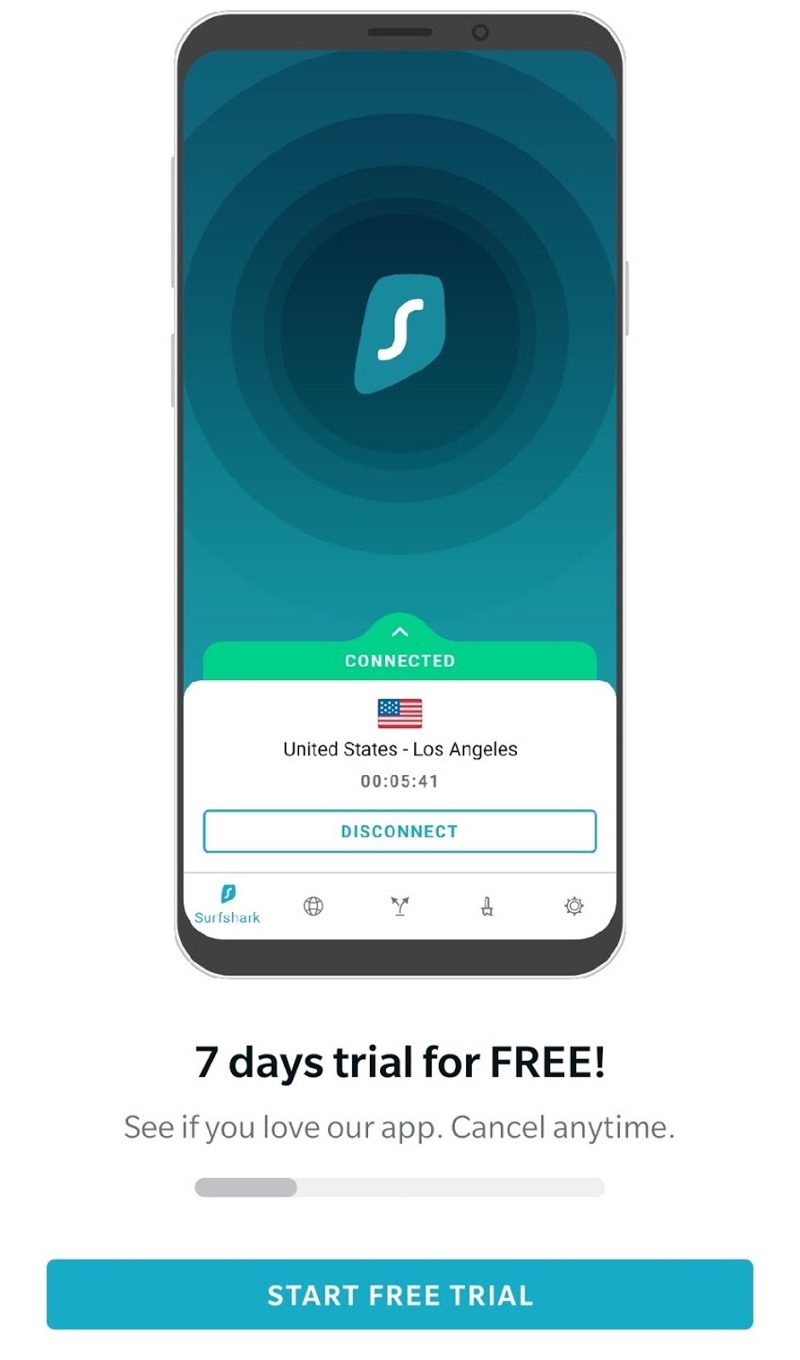 Surfshark free trial without credit card